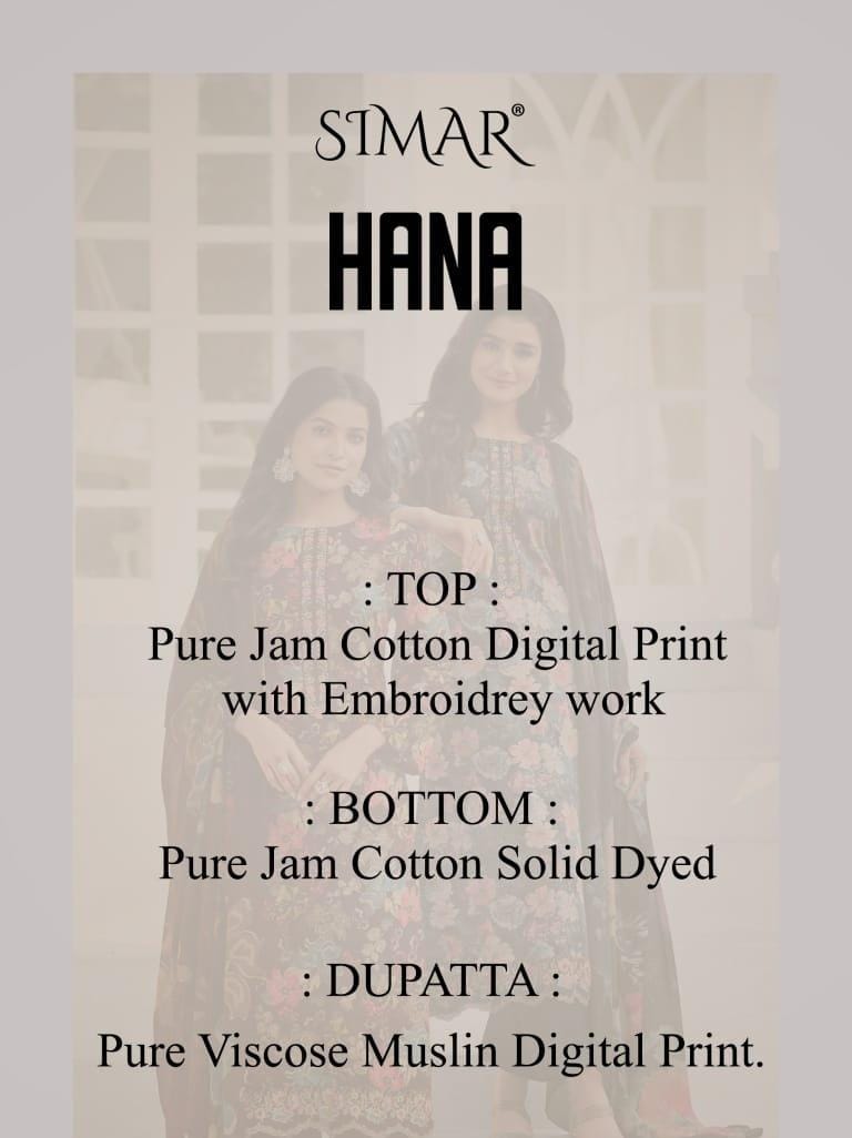 Hana By Glossy Jam Cotton Digital Printed Dress Material Suppliers In India